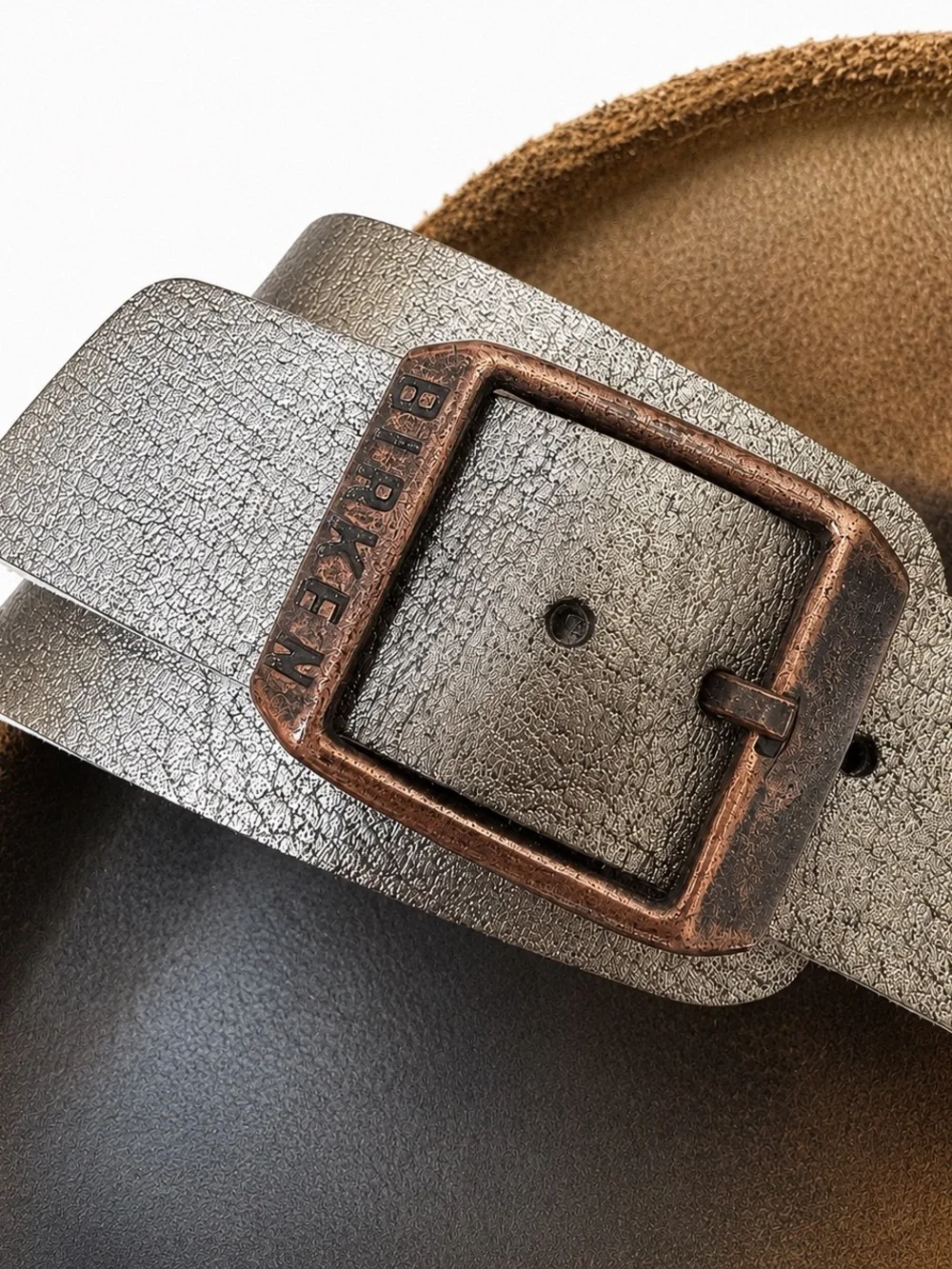 Birkenstock Arizona Metallic Stone Birko-Flor Double Strap Sandals EU 39 Women’s